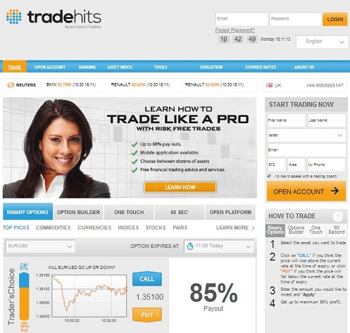 Trade Hits Home Page