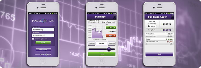 PowerOption Mobile App